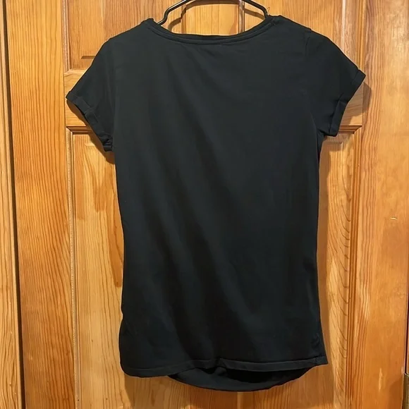New look maternity black short sleeve shirt size 10. - Picture 4 of 8